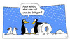 Cartoon: Fortschritt (small) by Mergel tagged pinguin,fortschritt,rad,erfindungen,kreativität,technologien,tiere,schneemann