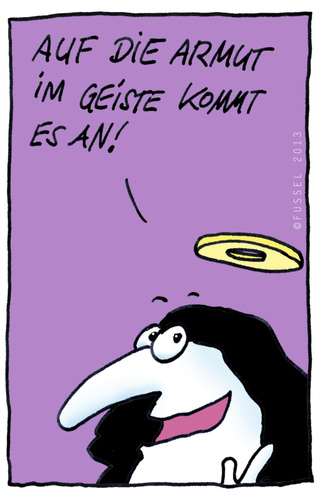 Cartoon: Arme reiche Kirche (medium) by fussel tagged kirche,bischof,tebartz,van,elst,limburg,bischofssitz