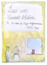 Cartoon: HDGDL (small) by fussel tagged wellensittich,chips,flucht