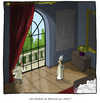 Cartoon: Spring in the Vatican (small) by fussel tagged papst,pope,spring,mini,skirt,minirock,frühling