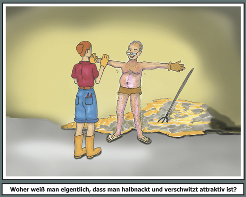 Cartoon: Hug (medium) by SoRei tagged umarmung,ekel,unhöflich,ablehnen