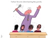 Cartoon: Disinfection (small) by PeterD tagged church,father,corona,disinfection