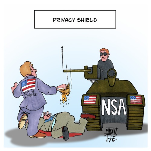 Cartoon: EU USA Privacy Shield (medium) by Timo Essner tagged privacy,shield,safe,harbor,data,communikation,datenschutz,email,handy,smartphone,mobile,phone,cellphone,internet,kommunikation,activity,eu,europe,us,department,of,commerce,nsa,bnd,espionage,spionage,karikatur,timo,essner,privacy,shield,safe,harbor,data,communikation,datenschutz,email,handy,smartphone,mobile,phone,cellphone,internet,kommunikation,activity,eu,europe,us,department,of,commerce,nsa,bnd,espionage,spionage,karikatur,timo,essner