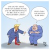 Cartoon: Trump vs. Altmaier (small) by Timo Essner tagged donald trump peter altmaier autoindustrie deutschland strafzölle usa gas natural lng wirtschaftskrieg mauer maga cartoon timo essner
