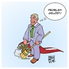 Cartoon: Van der Bellen gewinnt (small) by Timo Essner tagged alexander van der bellen österreich bundespräsident bundespräsidentenwahl 2016 trump effekt rechtspopulismus europa