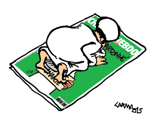 Cartoon: Cartoons for Charlie Hebdo (medium) by Carma tagged charlie,hebdo,cartoon,terrorism,attack,satire,cartoonist,religion,war,violence,democracy,freedom,of,expression,press,france,pope,italu,usa,europe