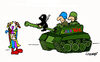 Cartoon: CarniWar (small) by Carma tagged carnival war party terrorism conflicts charlie hebdo