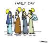 Cartoon: Family Day (small) by Carma tagged society,family,italy