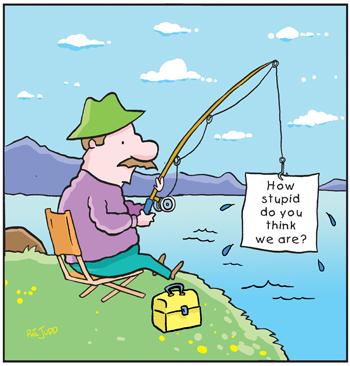 Cartoon: TP0056fishing (medium) by comicexpress tagged fish,fiherman,fishing,sport,sorts,message,note,kidding,tricking