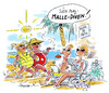 Cartoon: Mallediven (small) by Hoevelercomics tagged malediven,mallorca