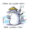 Cartoon: Tiere aus aller Welt (small) by Hoevelercomics tagged hai,shark,jaws
