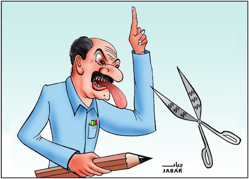 Cartoon: Writer (medium) by jabar tagged all