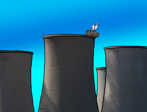 Cartoon: atobocian (medium) by Lubomir Kotrha tagged electricity,power,electricity,power