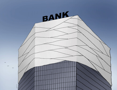 Cartoon: bank23a (medium) by Lubomir Kotrha tagged banks,crisis,crash,banks,crisis,crash
