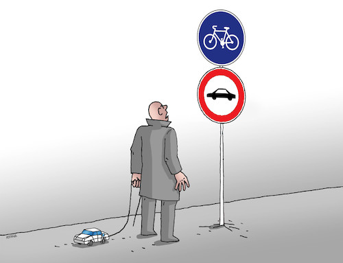 Cartoon: cyclotrasa (medium) by Lubomir Kotrha tagged roads,highway,cars,cyclists,bicycles,vacation,time,roads,highway,cars,cyclists,bicycles,vacation,time
