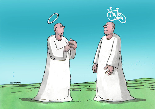 Cartoon: cykloziara (medium) by Lubomir Kotrha tagged tour,de,france,sagan,peter,tour,de,france,sagan,peter