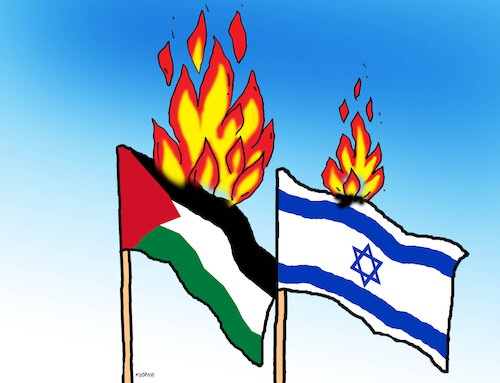 Cartoon: Gaza 3x (medium) by Lubomir Kotrha tagged war,hamas,gaza,palestina,israel,war,hamas,gaza,palestina,israel