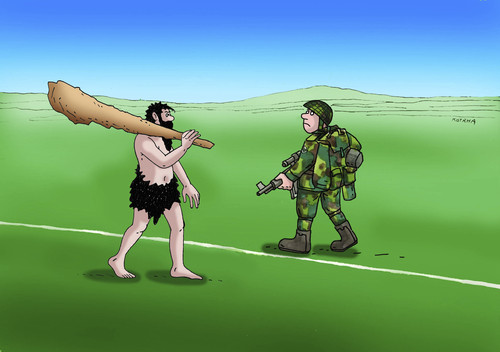 Cartoon: hranicnoo (medium) by Lubomir Kotrha tagged war,peace