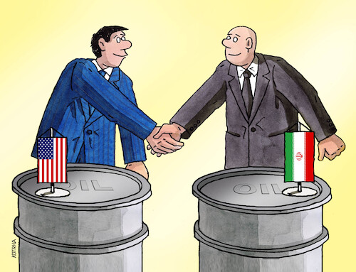 Cartoon: iranusa25 (medium) by Lubomir Kotrha tagged iran,israel,war,peace,usa,trump,iran,israel,war,peace,usa,trump