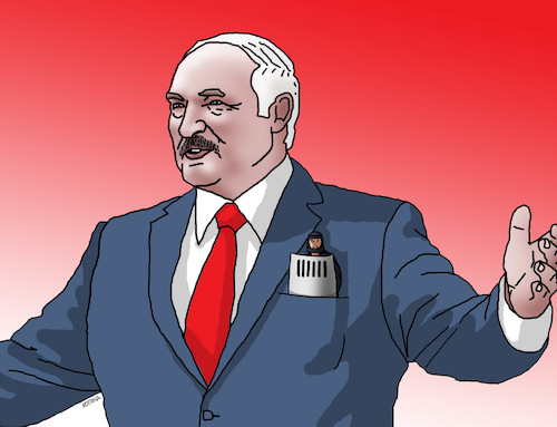 Cartoon: lukademo (medium) by Lubomir Kotrha tagged belarus,lukashenko,election,democracy,belarus,lukashenko,election,democracy