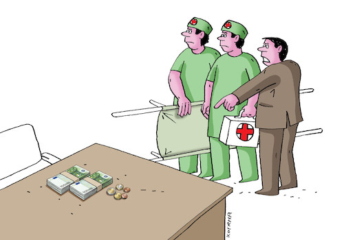 Cartoon: moneychorob (medium) by Lubomir Kotrha tagged money,money