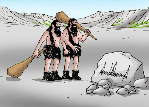 Cartoon: pratrump (medium) by Lubomir Kotrha tagged donald,trump,signature,donald,trump,signature