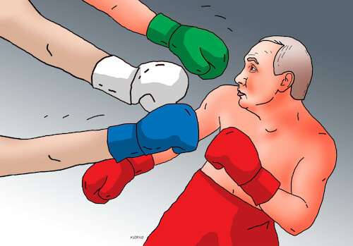Cartoon: putiring (medium) by Lubomir Kotrha tagged war,russia,ukraine,putin,zelenskyj,world,peace,war,russia,ukraine,putin,zelenskyj,world,peace