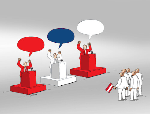 Cartoon: rakwahlen (medium) by Lubomir Kotrha tagged austria,elections,austria,elections