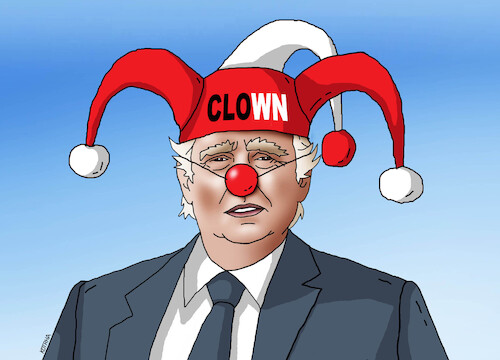 Cartoon: trumpzabavac2 (medium) by Lubomir Kotrha tagged trump,tariffs,taco,trump,tariffs,taco