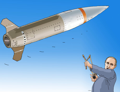 Cartoon: Biden usa ukraine russia missile (medium) by Lubomir Kotrha tagged biden,usa,ukraine,russia,missiles,atacms,biden,usa,ukraine,russia,missiles,atacms