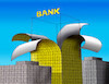 Cartoon: banktapet (small) by Lubomir Kotrha tagged banks,crisis,crash