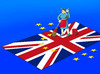 Cartoon: britzametanie (small) by Lubomir Kotrha tagged brexit,cameron,libra,euro,world,referendum