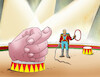 Cartoon: circfig (small) by Lubomir Kotrha tagged circus