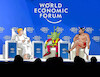 Cartoon: davostrio (small) by Lubomir Kotrha tagged world,economic,forum,davos