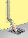 Cartoon: dazdopijan-far (small) by Lubomir Kotrha tagged we,drink,beer,alcohol,alcoholics