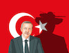 Cartoon: erdotank (small) by Lubomir Kotrha tagged turkey,syria,kurds,isis,usa,war,erdogan,assad,trump,putin