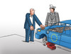 Cartoon: eukoleso (small) by Lubomir Kotrha tagged brexit,cameron,libra,euro,world,referendum