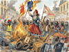 Cartoon: franprotest (small) by Lubomir Kotrha tagged france,protests,unrest,looting