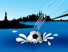 Cartoon: futclups (small) by Lubomir Kotrha tagged football,soccer,world,cup,usa,canada,mexico