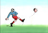 Cartoon: futhlava (small) by Lubomir Kotrha tagged soccer