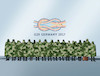 Cartoon: g20hamburg (small) by Lubomir Kotrha tagged summit,g20,germany,hamburg,merkel,trump,putin,world,dollar,euro,libra,peace,war