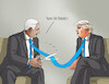 Cartoon: izraelnoznic-en (small) by Lubomir Kotrha tagged iran,israel,war,peace,usa,trump