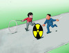 Cartoon: kimkoleso (small) by Lubomir Kotrha tagged kim,nord,korea,nuclear,war,usa,trump,world