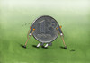 Cartoon: lazar (small) by Lubomir Kotrha tagged ruble,russia,world,crisis,dollar,euro
