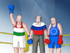 Cartoon: madbox (small) by Lubomir Kotrha tagged eu,hungary,orban,russia,fonds,sanctions