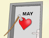 Cartoon: majsek-en (small) by Lubomir Kotrha tagged may,month,of,love