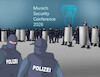 Cartoon: mnichov26 (small) by Lubomir Kotrha tagged germany,munich,security,conference