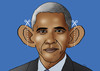 Cartoon: obamascissors (small) by Lubomir Kotrha tagged obama,usa