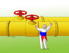 Cartoon: plyndiri (small) by Lubomir Kotrha tagged gas,nord,stream,putin,trump,russia,usa,germany,sanctions