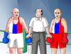 Cartoon: putpribox (small) by Lubomir Kotrha tagged putin,prigozhin,russia,wagner,rebellion